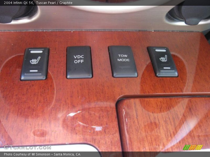 Tuscan Pearl / Graphite 2004 Infiniti QX 56