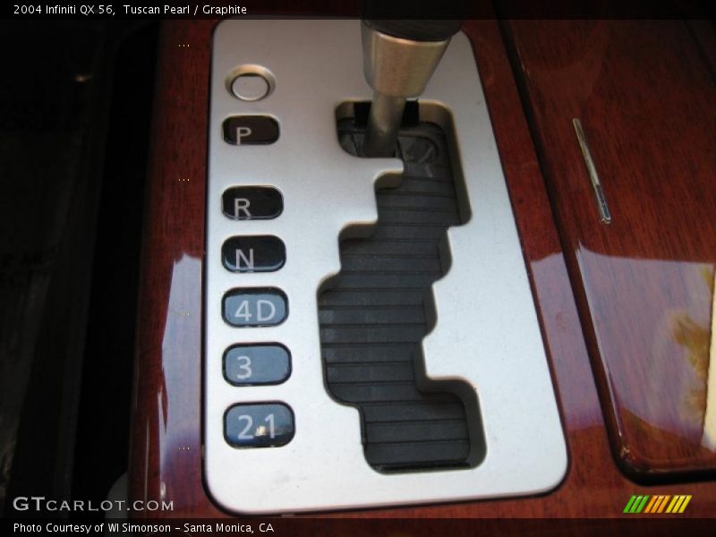 Tuscan Pearl / Graphite 2004 Infiniti QX 56