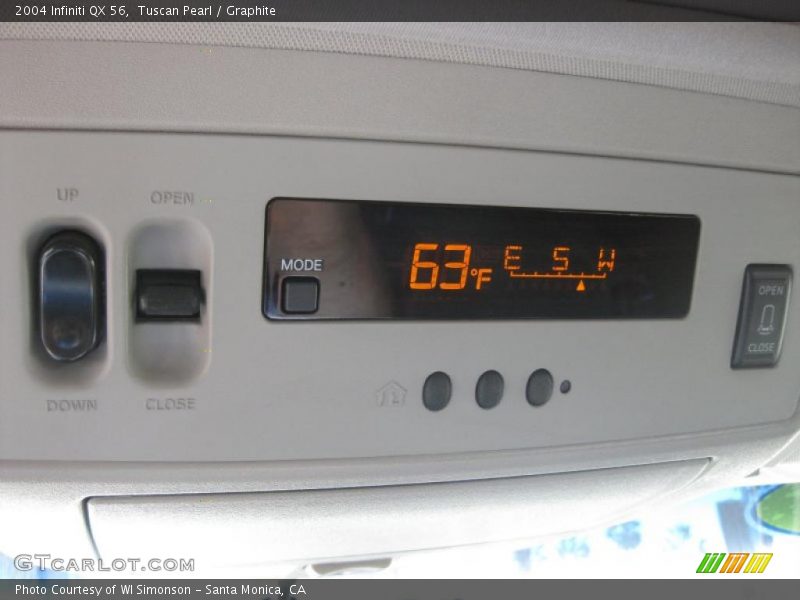 Tuscan Pearl / Graphite 2004 Infiniti QX 56