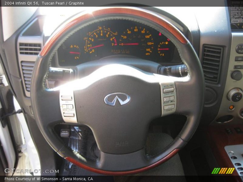 Tuscan Pearl / Graphite 2004 Infiniti QX 56