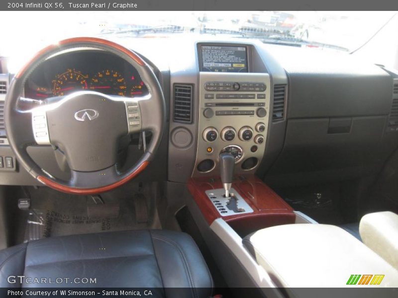 Tuscan Pearl / Graphite 2004 Infiniti QX 56