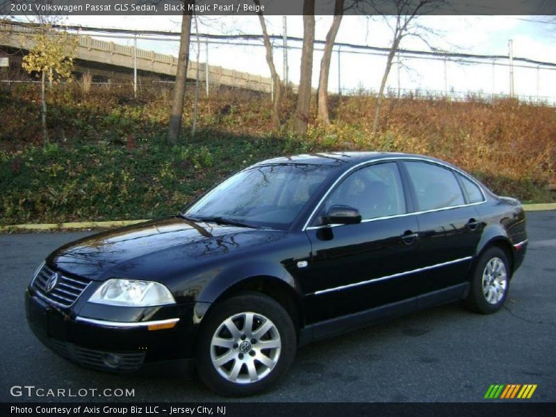 Black Magic Pearl / Beige 2001 Volkswagen Passat GLS Sedan