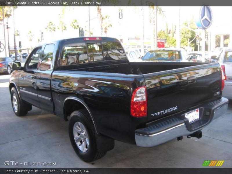 Black / Dark Gray 2005 Toyota Tundra SR5 Access Cab