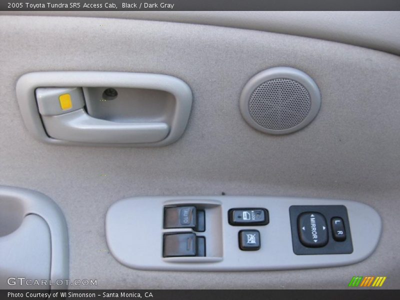 Black / Dark Gray 2005 Toyota Tundra SR5 Access Cab