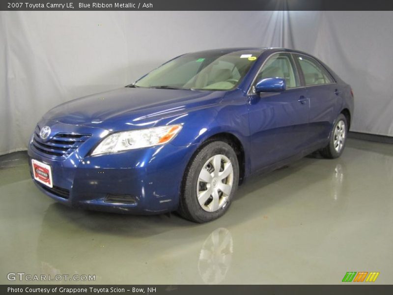 Blue Ribbon Metallic / Ash 2007 Toyota Camry LE