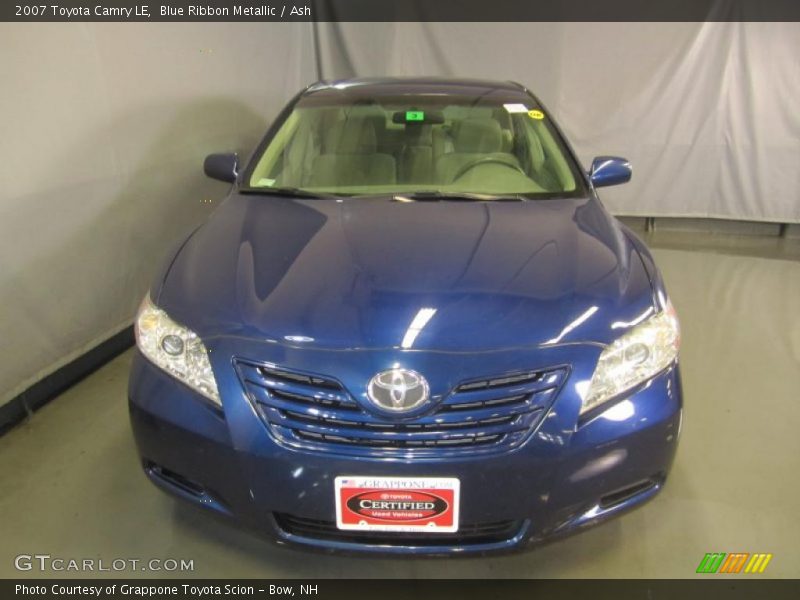 Blue Ribbon Metallic / Ash 2007 Toyota Camry LE