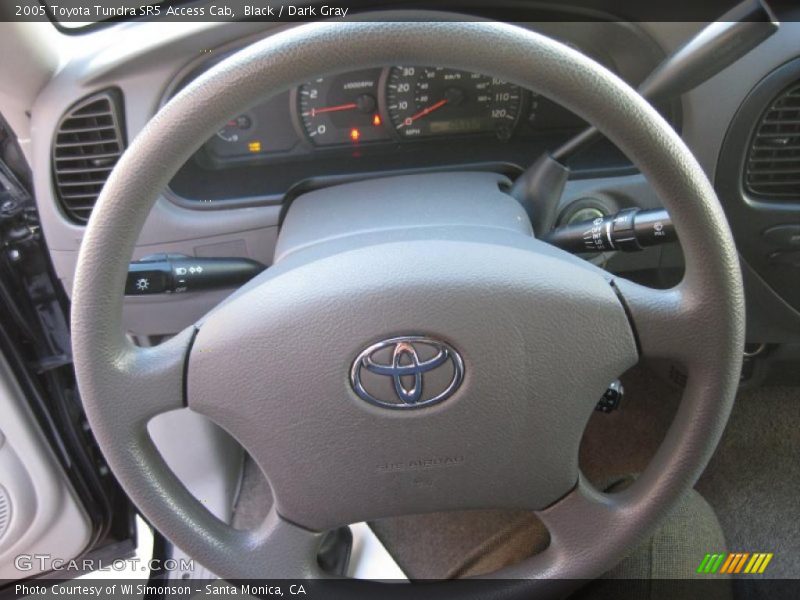 Black / Dark Gray 2005 Toyota Tundra SR5 Access Cab
