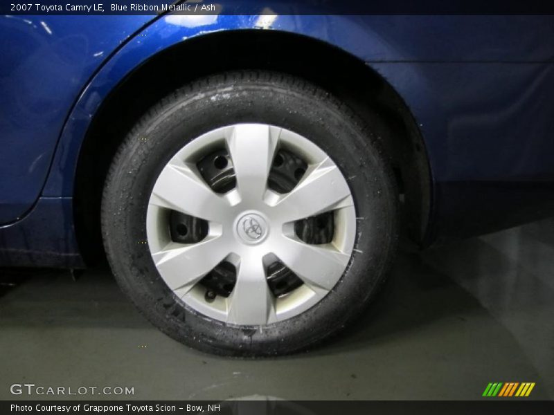 Blue Ribbon Metallic / Ash 2007 Toyota Camry LE