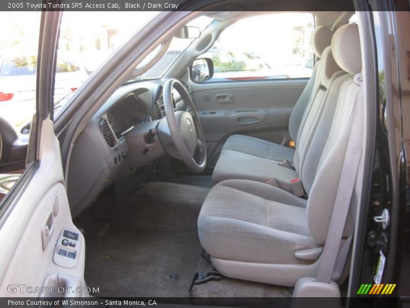 Black / Dark Gray 2005 Toyota Tundra SR5 Access Cab