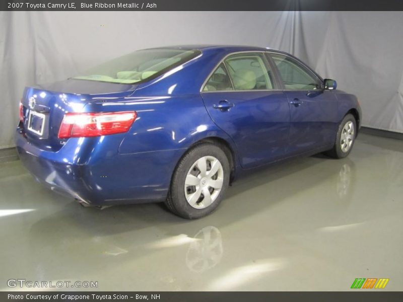 Blue Ribbon Metallic / Ash 2007 Toyota Camry LE