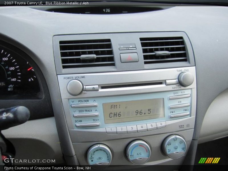Blue Ribbon Metallic / Ash 2007 Toyota Camry LE
