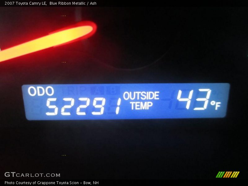 Blue Ribbon Metallic / Ash 2007 Toyota Camry LE
