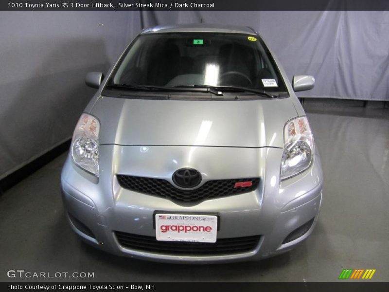 Silver Streak Mica / Dark Charcoal 2010 Toyota Yaris RS 3 Door Liftback