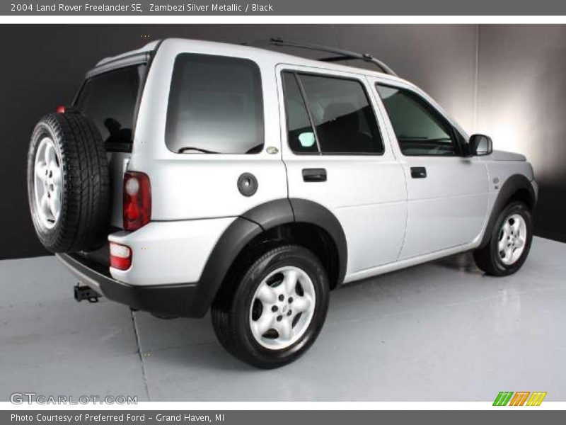 Zambezi Silver Metallic / Black 2004 Land Rover Freelander SE