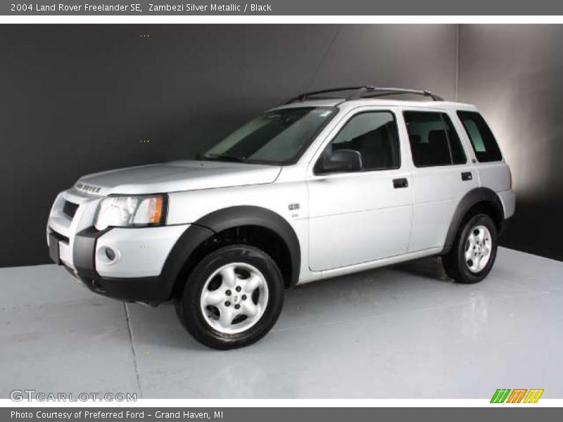 Zambezi Silver Metallic / Black 2004 Land Rover Freelander SE