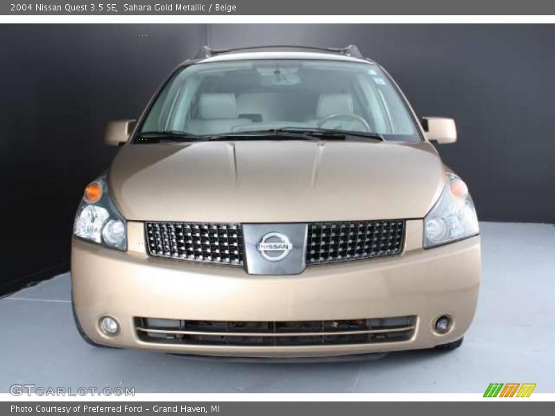 Sahara Gold Metallic / Beige 2004 Nissan Quest 3.5 SE