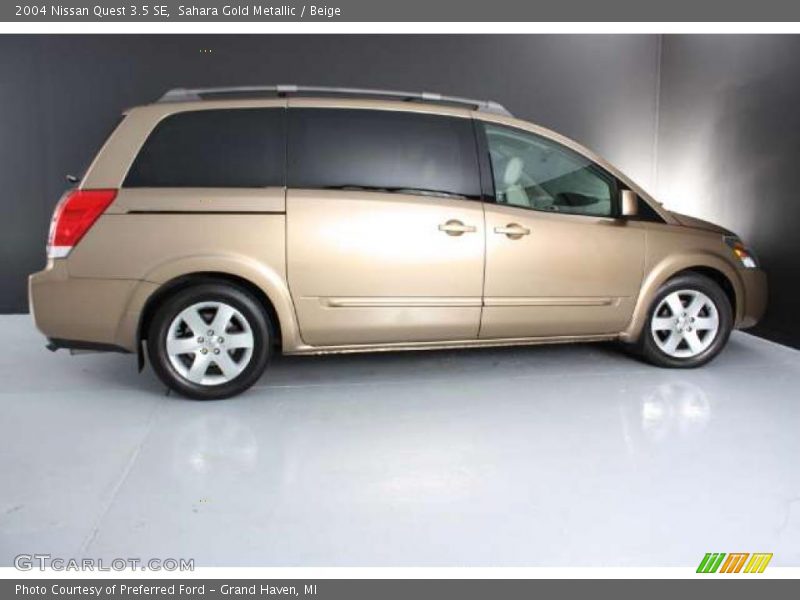 Sahara Gold Metallic / Beige 2004 Nissan Quest 3.5 SE