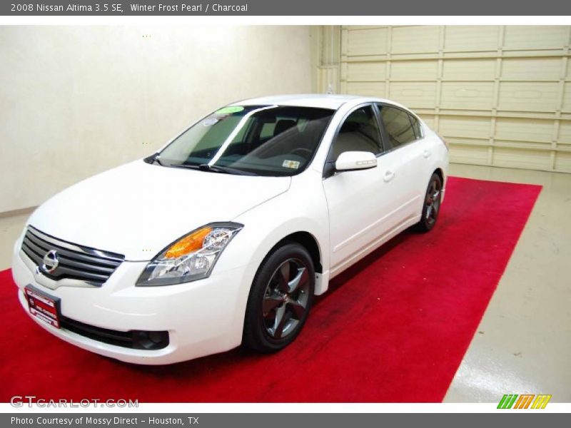 Winter Frost Pearl / Charcoal 2008 Nissan Altima 3.5 SE