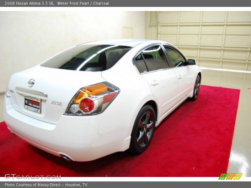 Winter Frost Pearl / Charcoal 2008 Nissan Altima 3.5 SE