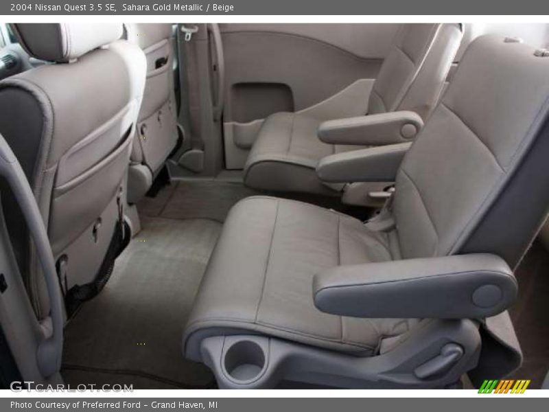 Sahara Gold Metallic / Beige 2004 Nissan Quest 3.5 SE