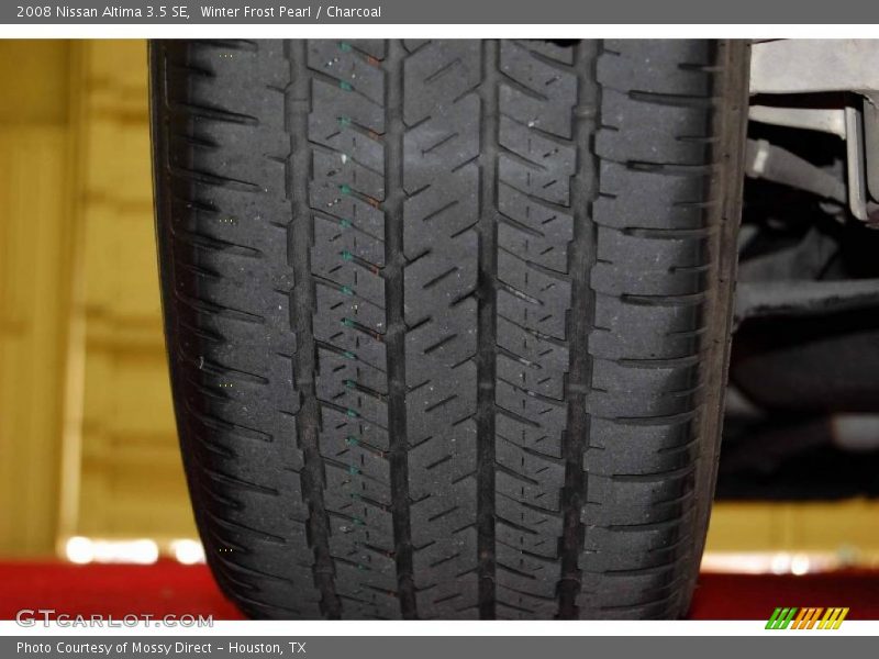 Winter Frost Pearl / Charcoal 2008 Nissan Altima 3.5 SE