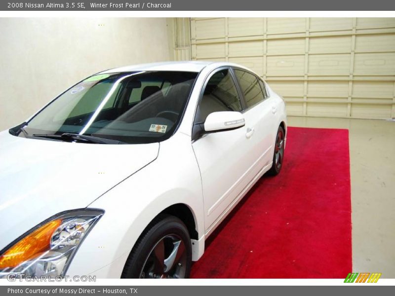 Winter Frost Pearl / Charcoal 2008 Nissan Altima 3.5 SE