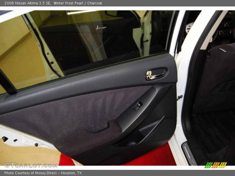 Winter Frost Pearl / Charcoal 2008 Nissan Altima 3.5 SE