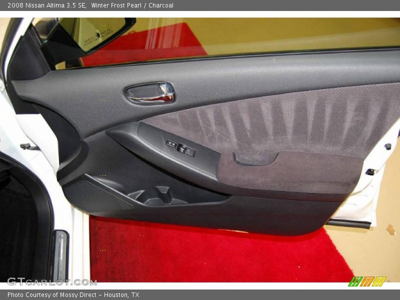 Winter Frost Pearl / Charcoal 2008 Nissan Altima 3.5 SE