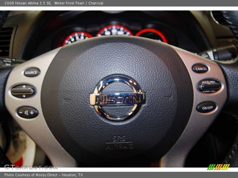 Winter Frost Pearl / Charcoal 2008 Nissan Altima 3.5 SE