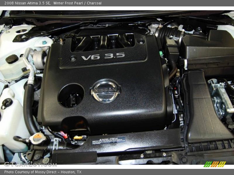 Winter Frost Pearl / Charcoal 2008 Nissan Altima 3.5 SE