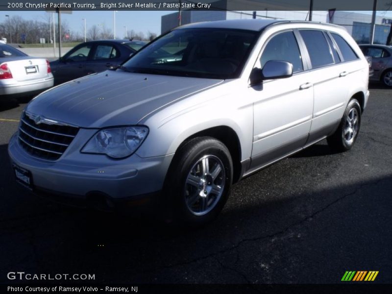 Bright Silver Metallic / Pastel Slate Gray 2008 Chrysler Pacifica Touring