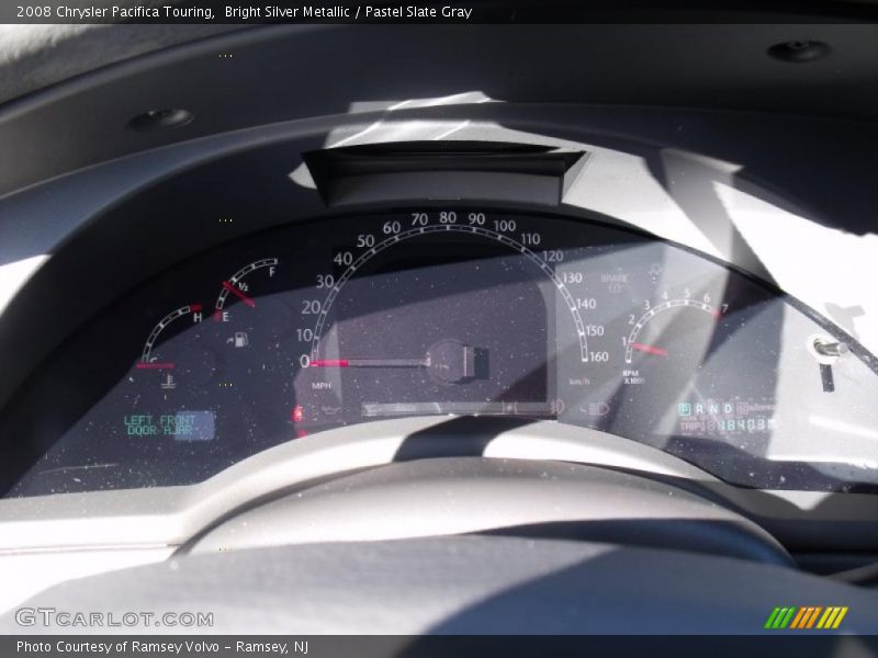 Bright Silver Metallic / Pastel Slate Gray 2008 Chrysler Pacifica Touring
