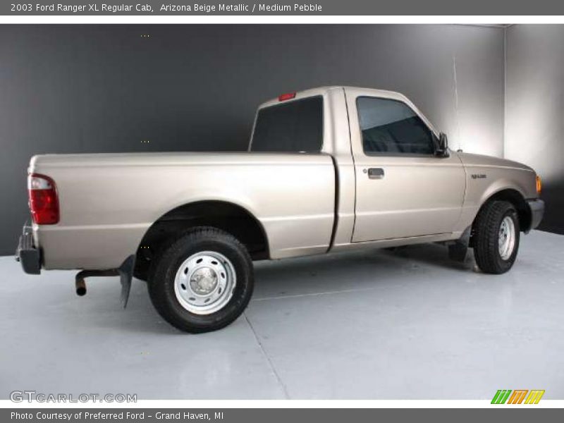 Arizona Beige Metallic / Medium Pebble 2003 Ford Ranger XL Regular Cab