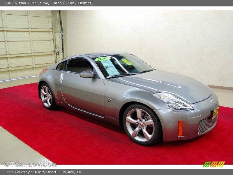 Carbon Silver / Charcoal 2008 Nissan 350Z Coupe