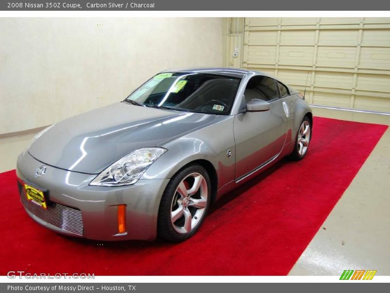 Carbon Silver / Charcoal 2008 Nissan 350Z Coupe