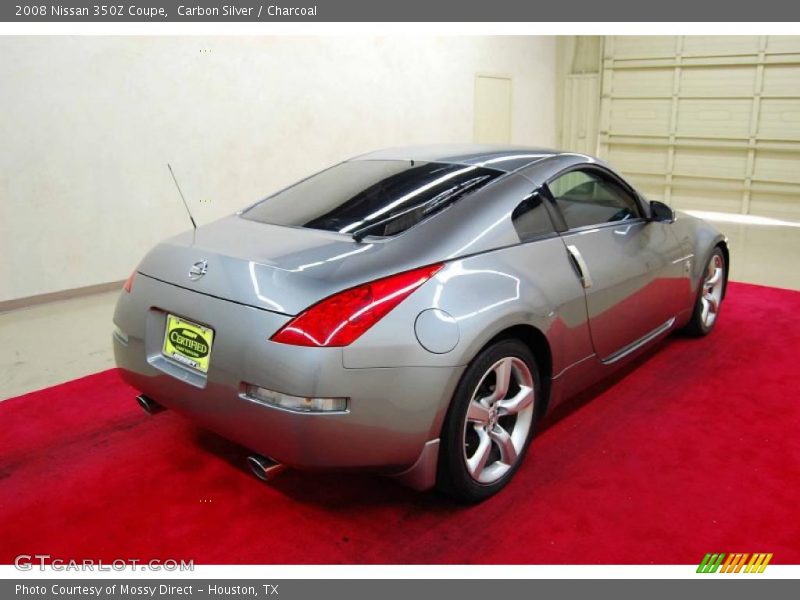 Carbon Silver / Charcoal 2008 Nissan 350Z Coupe