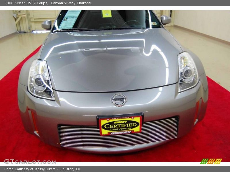 Carbon Silver / Charcoal 2008 Nissan 350Z Coupe