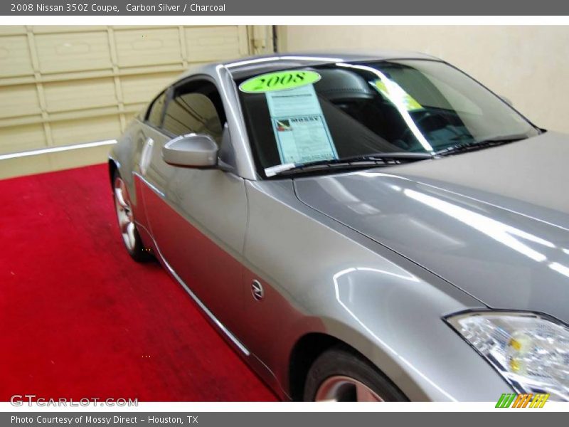 Carbon Silver / Charcoal 2008 Nissan 350Z Coupe