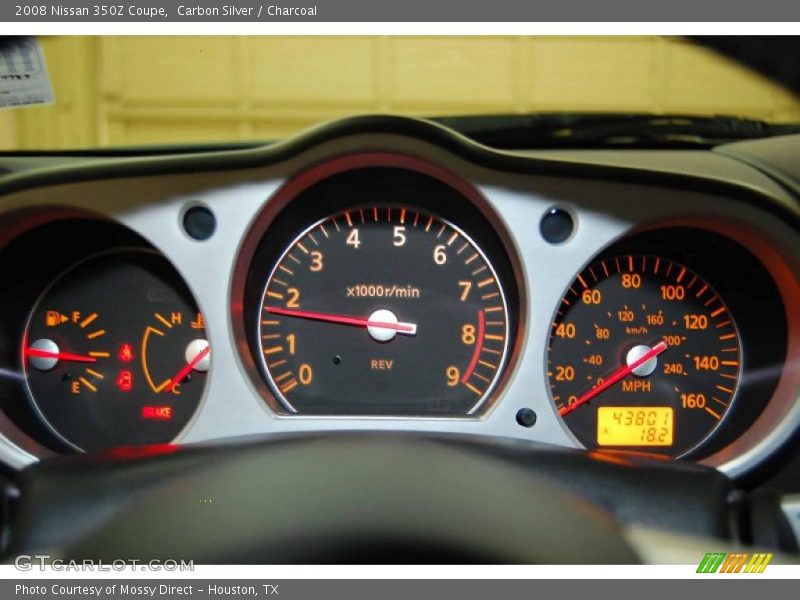 Carbon Silver / Charcoal 2008 Nissan 350Z Coupe
