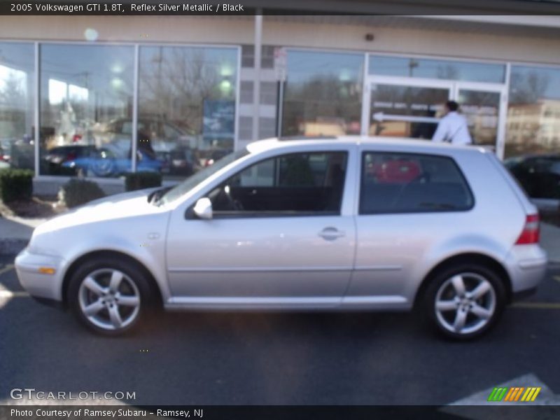 Reflex Silver Metallic / Black 2005 Volkswagen GTI 1.8T
