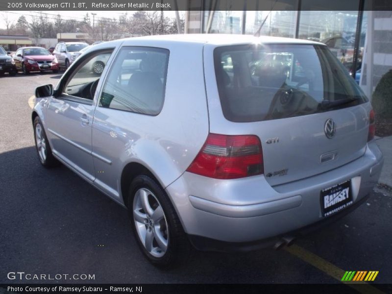 Reflex Silver Metallic / Black 2005 Volkswagen GTI 1.8T