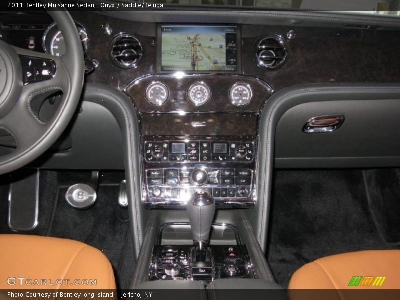 Controls of 2011 Mulsanne Sedan