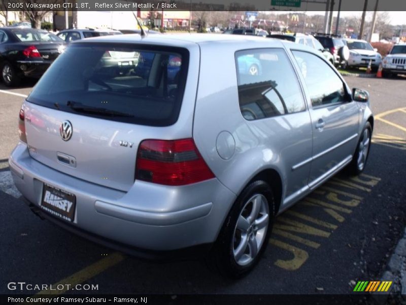 Reflex Silver Metallic / Black 2005 Volkswagen GTI 1.8T
