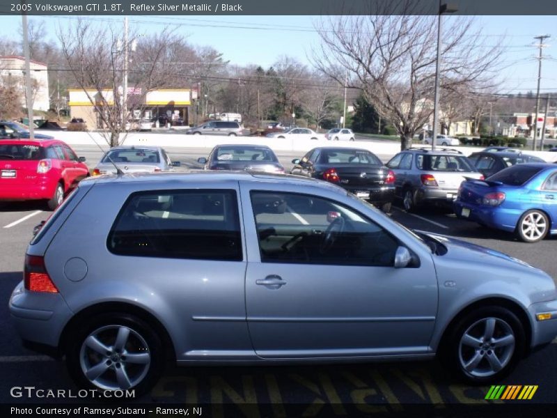Reflex Silver Metallic / Black 2005 Volkswagen GTI 1.8T