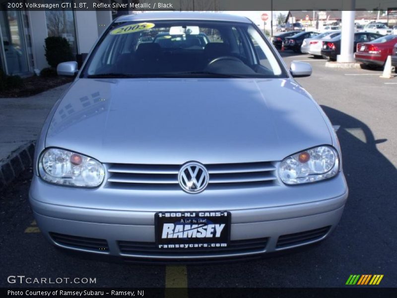 Reflex Silver Metallic / Black 2005 Volkswagen GTI 1.8T