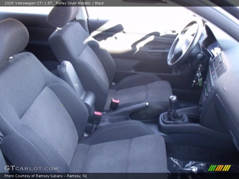 Reflex Silver Metallic / Black 2005 Volkswagen GTI 1.8T