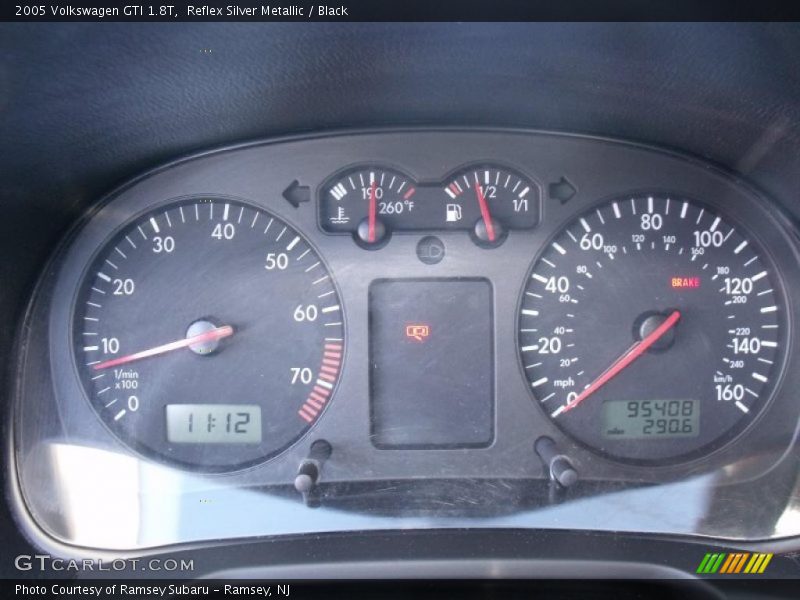 Reflex Silver Metallic / Black 2005 Volkswagen GTI 1.8T