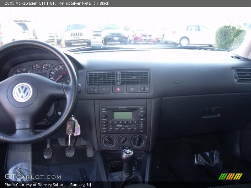 Reflex Silver Metallic / Black 2005 Volkswagen GTI 1.8T