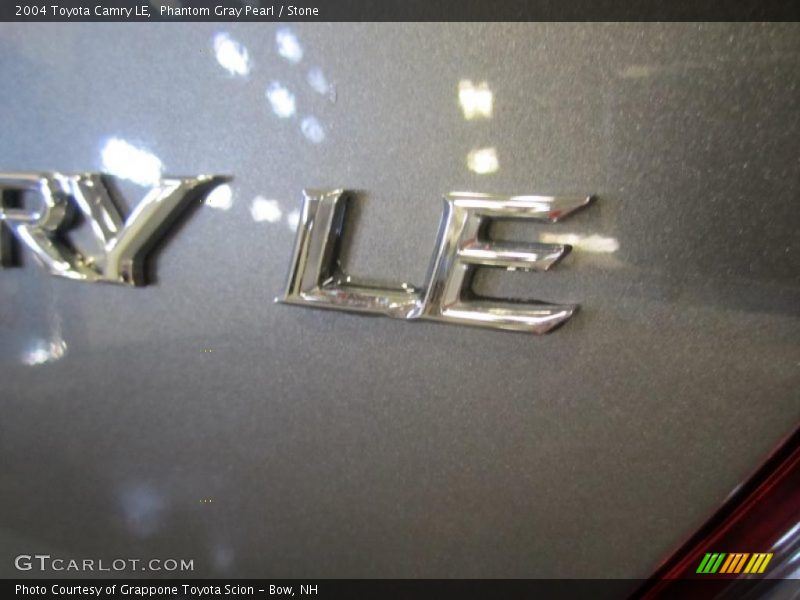 Phantom Gray Pearl / Stone 2004 Toyota Camry LE