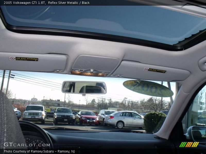Reflex Silver Metallic / Black 2005 Volkswagen GTI 1.8T
